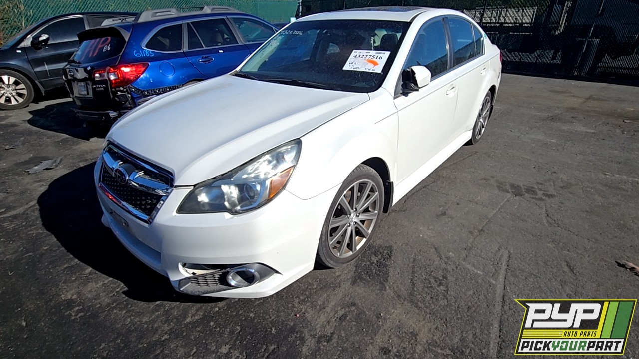 2014 SUBARU LEGACY partes disponibles