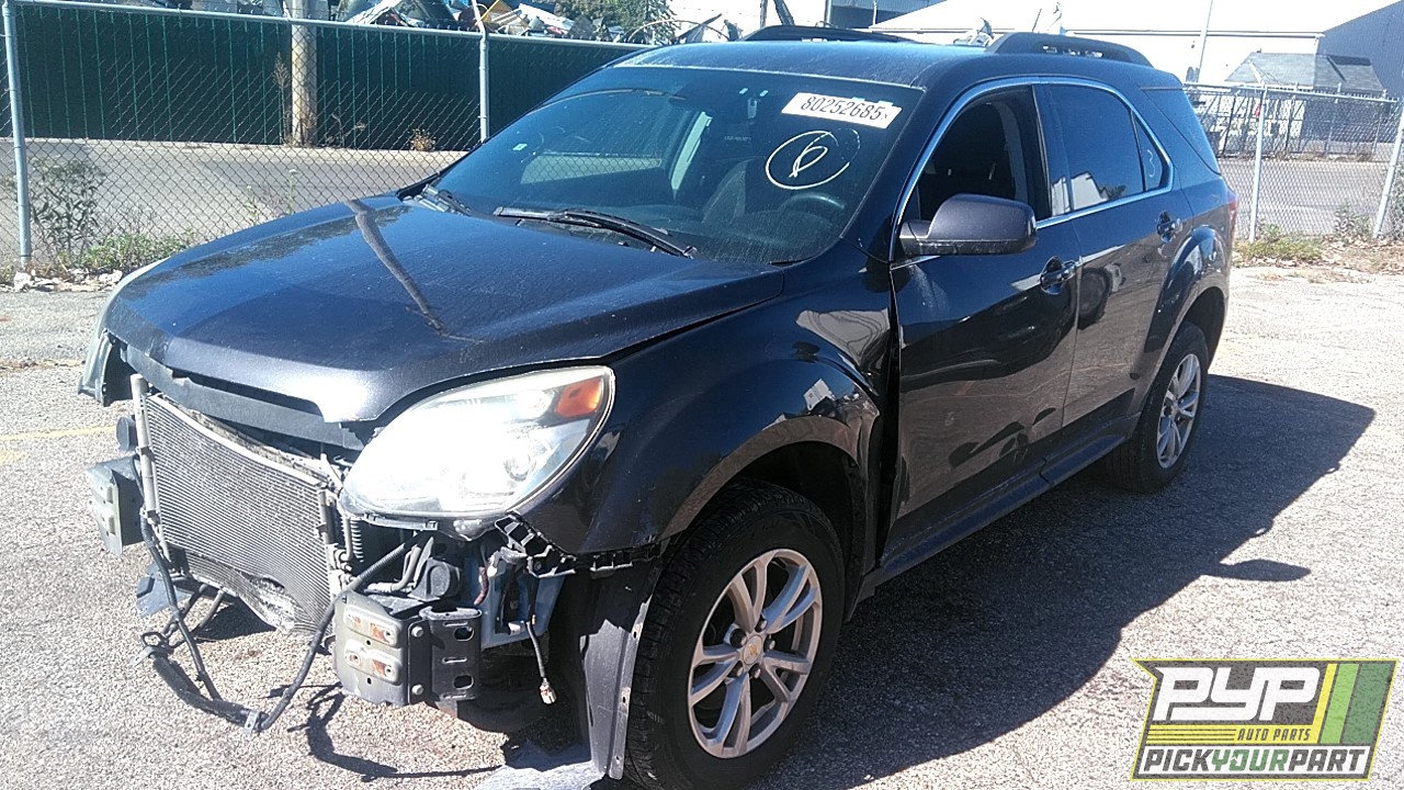 2016 CHEVROLET EQUINOX partes disponibles