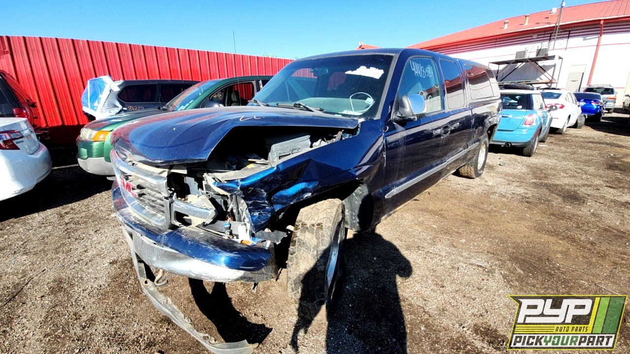 2001 GMC SIERRA 1500 partes disponibles