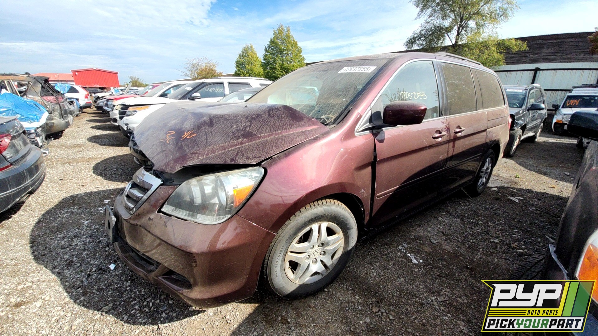 2007 HONDA ODYSSEY partes disponibles