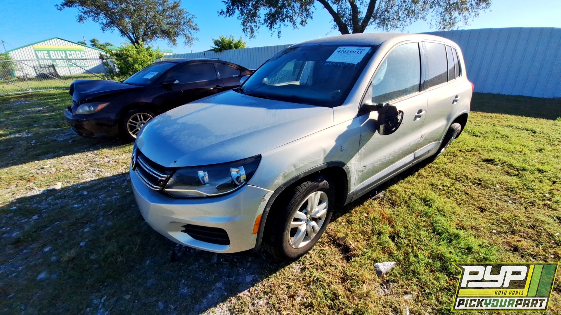 2012 VOLKSWAGEN TIGUAN partes disponibles