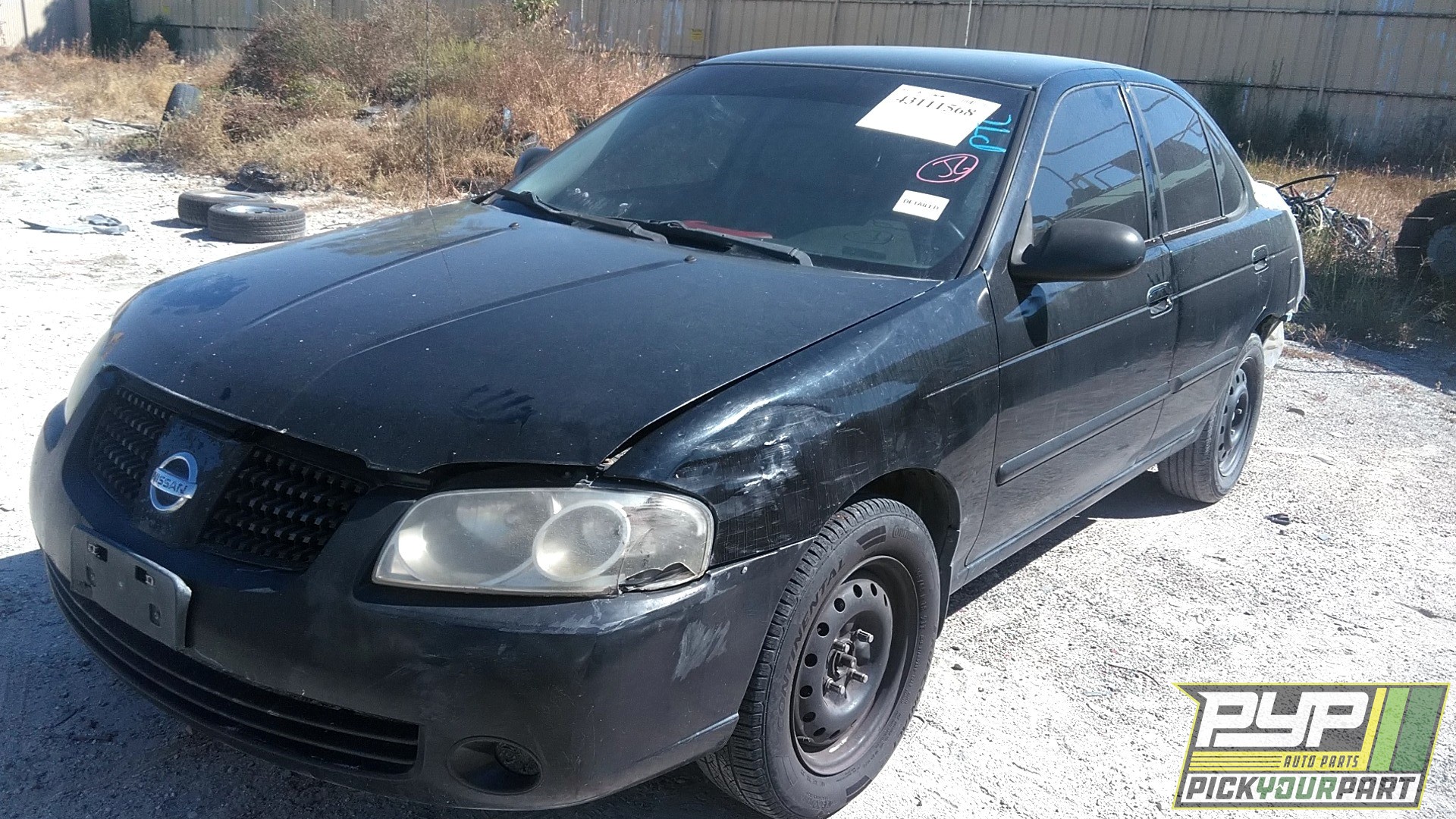 2005 NISSAN SENTRA partes disponibles