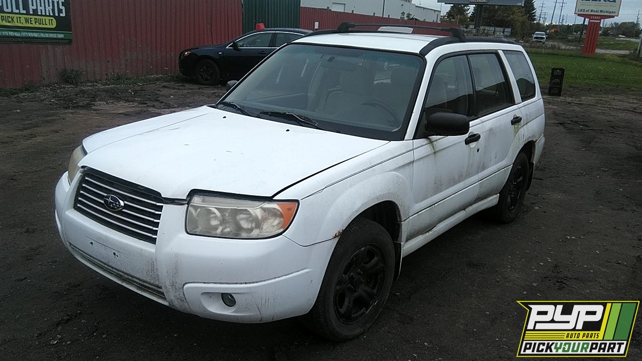 2007 SUBARU FORESTER partes disponibles