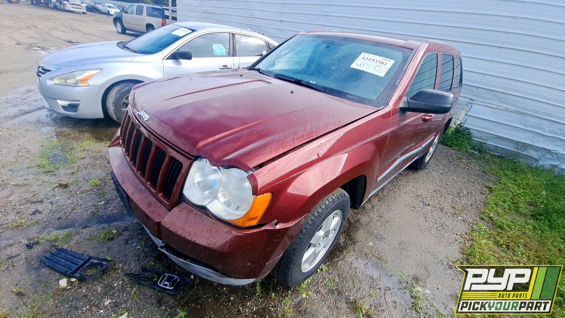 2008 JEEP GRAND CHEROKEE partes disponibles