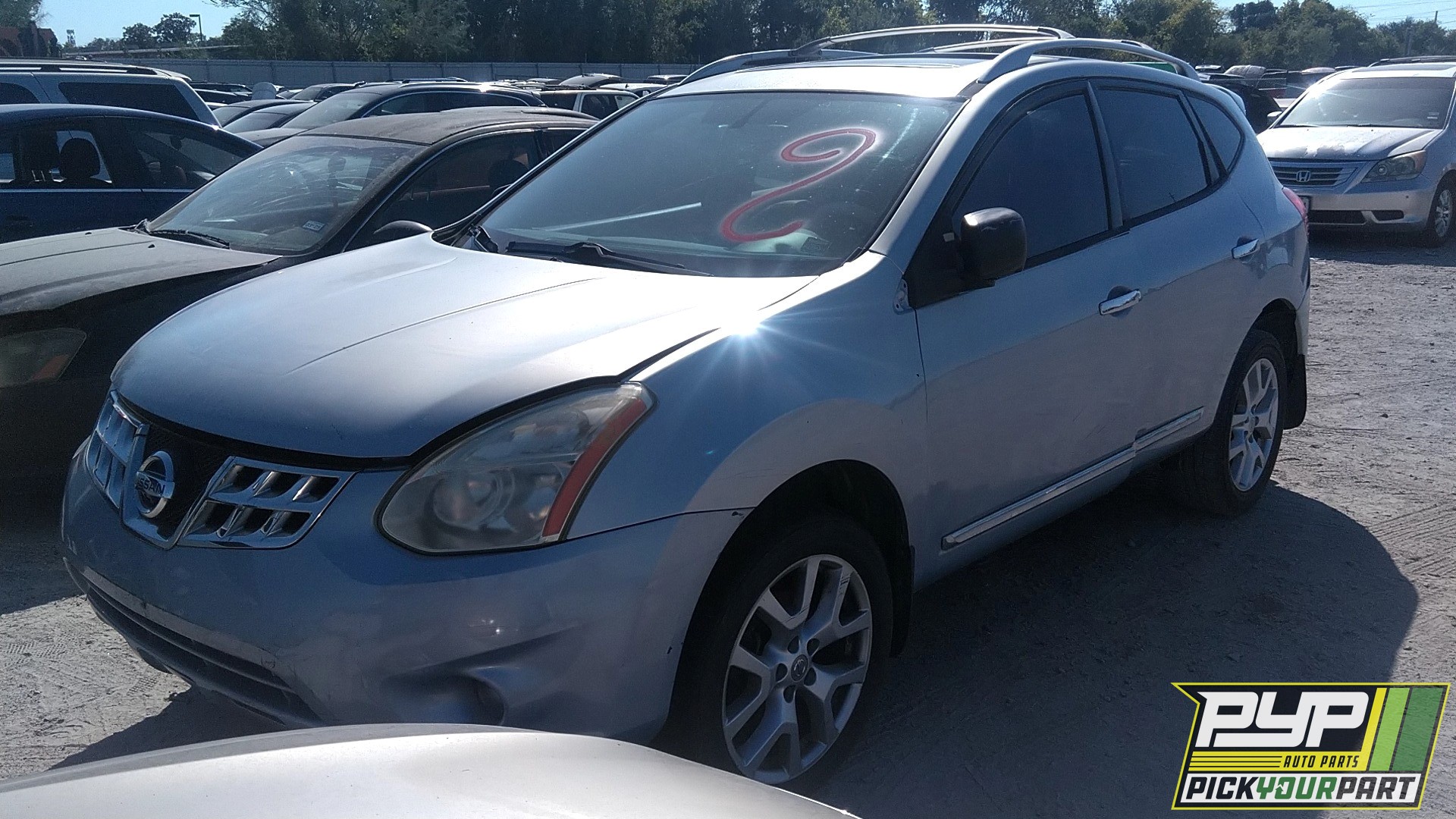 2012 NISSAN ROGUE partes disponibles