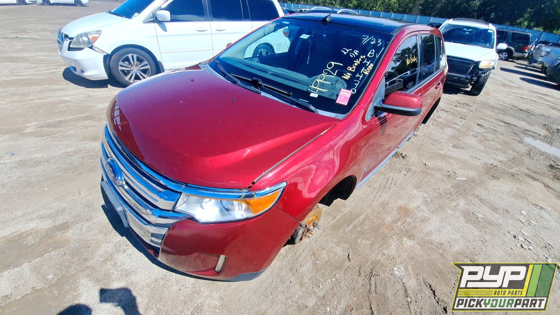 2013 FORD EDGE partes disponibles