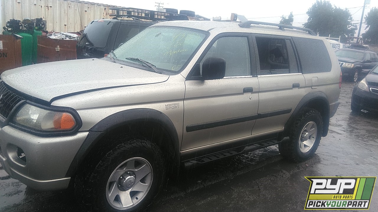 2003 MITSUBISHI MONTERO SPORT partes disponibles