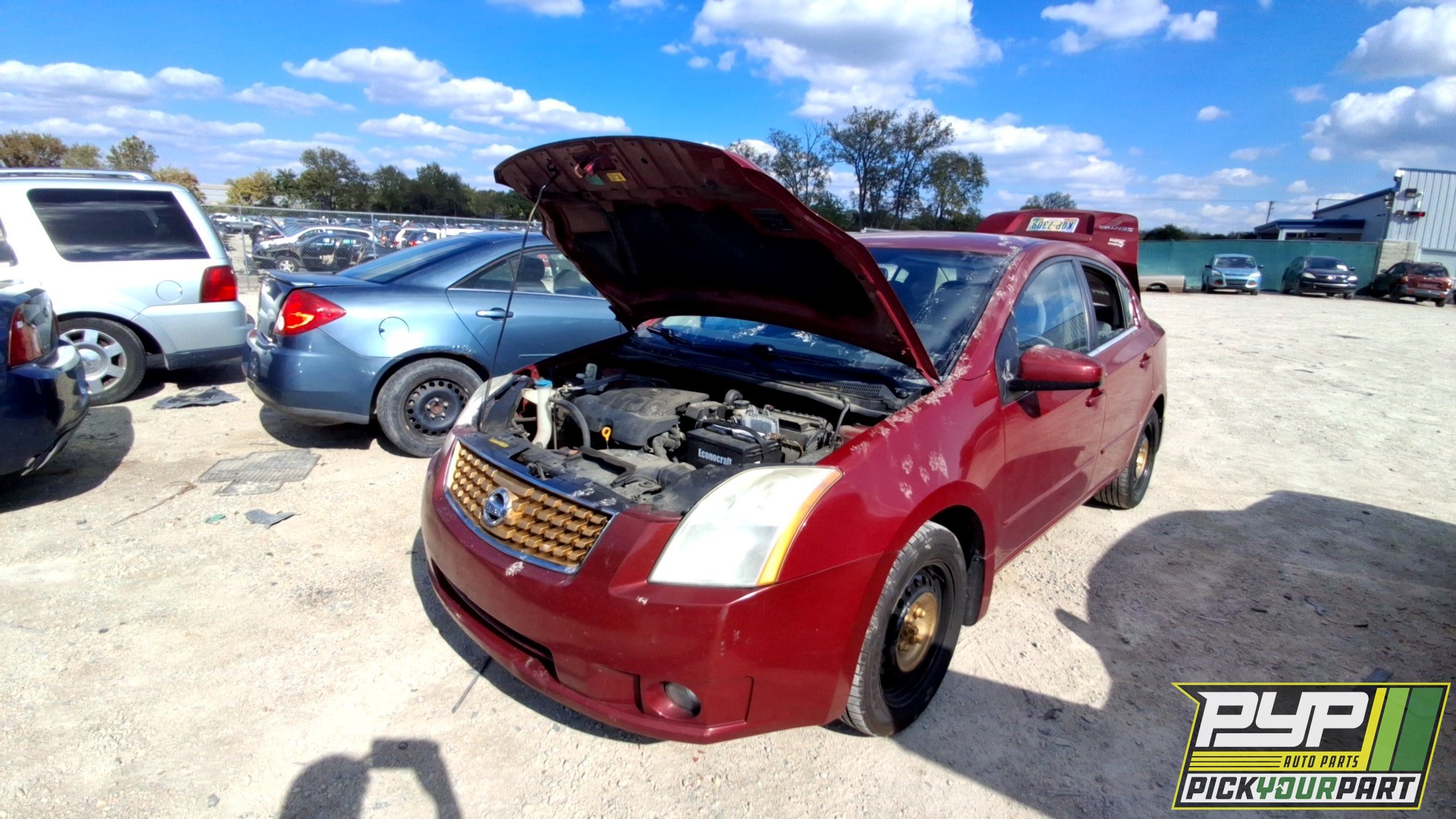 2008 NISSAN SENTRA partes disponibles