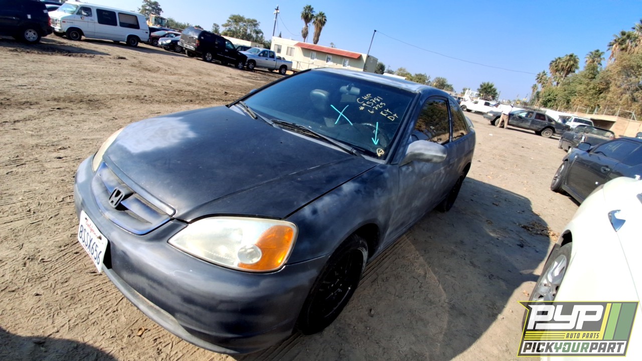 2002 HONDA CIVIC available for parts
