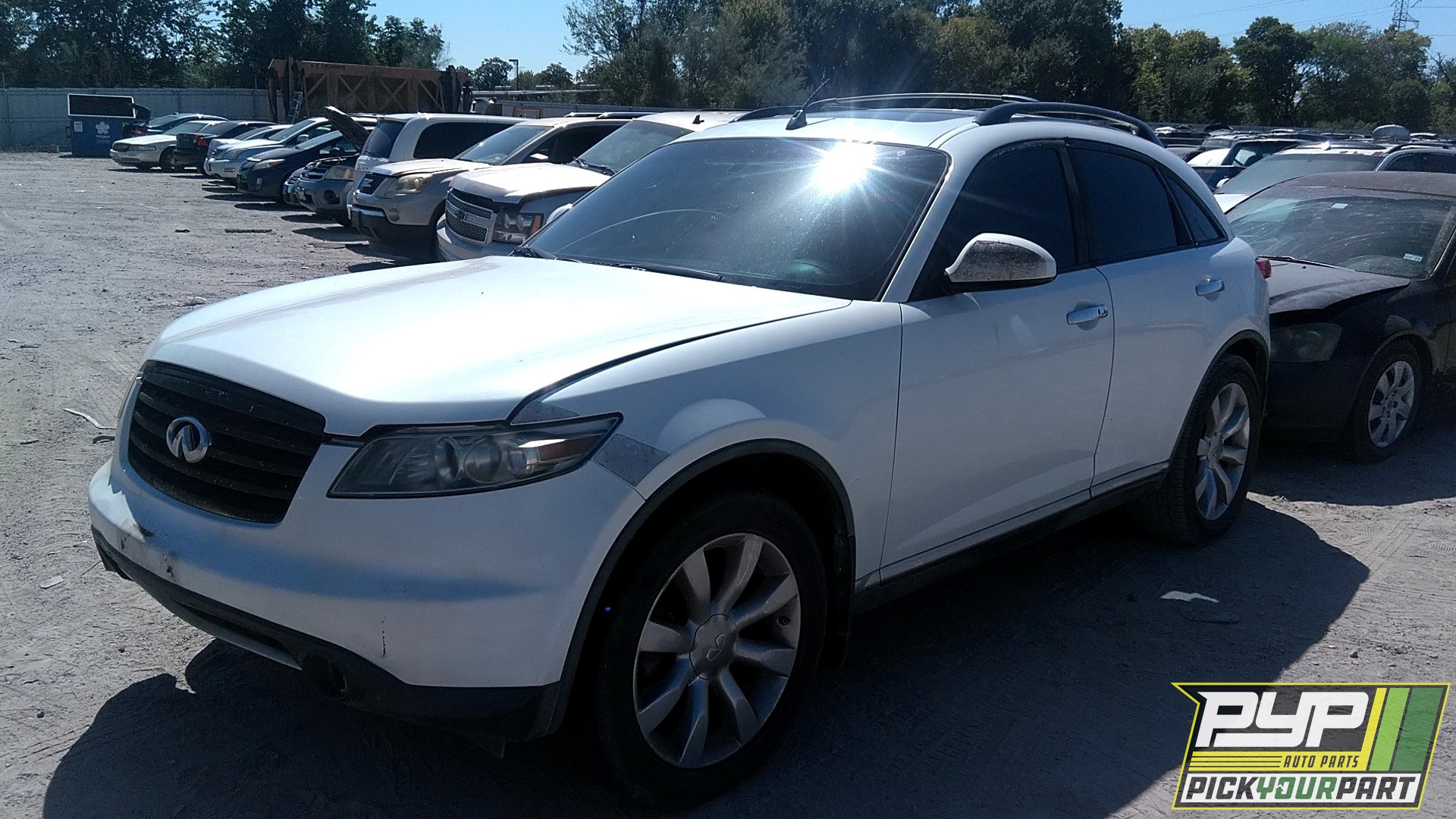 2006 INFINITI FX35 partes disponibles