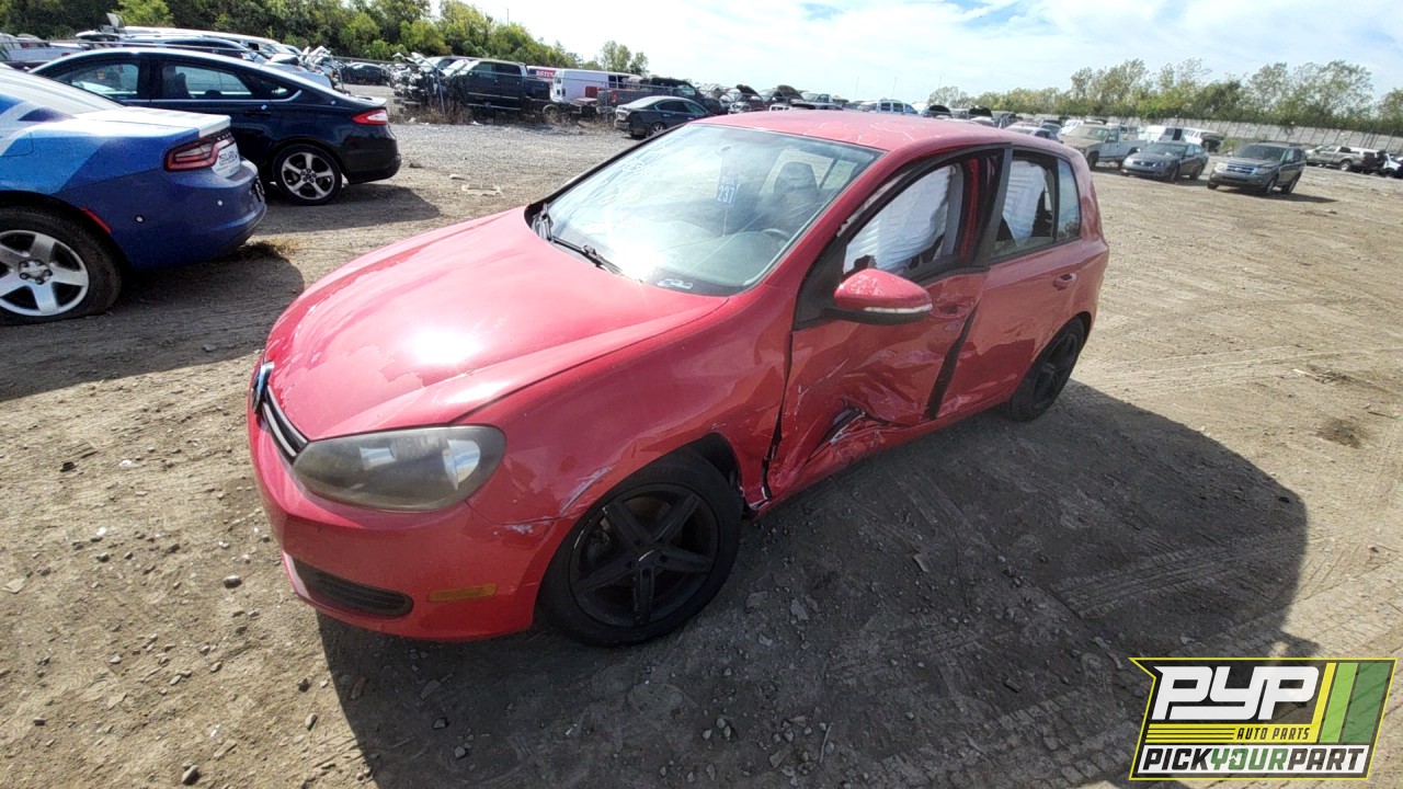 2011 VOLKSWAGEN GOLF available for parts