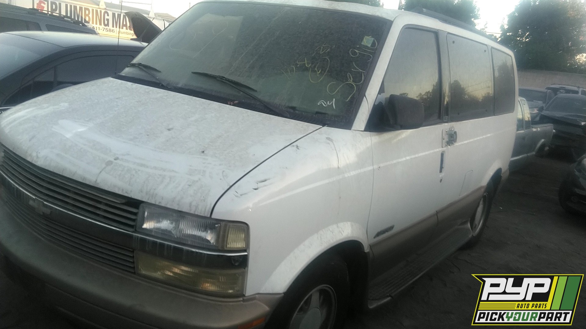 2001 CHEVROLET ASTRO partes disponibles
