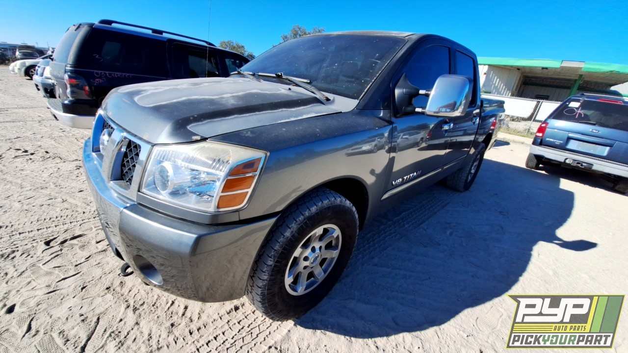 2006 NISSAN TITAN partes disponibles