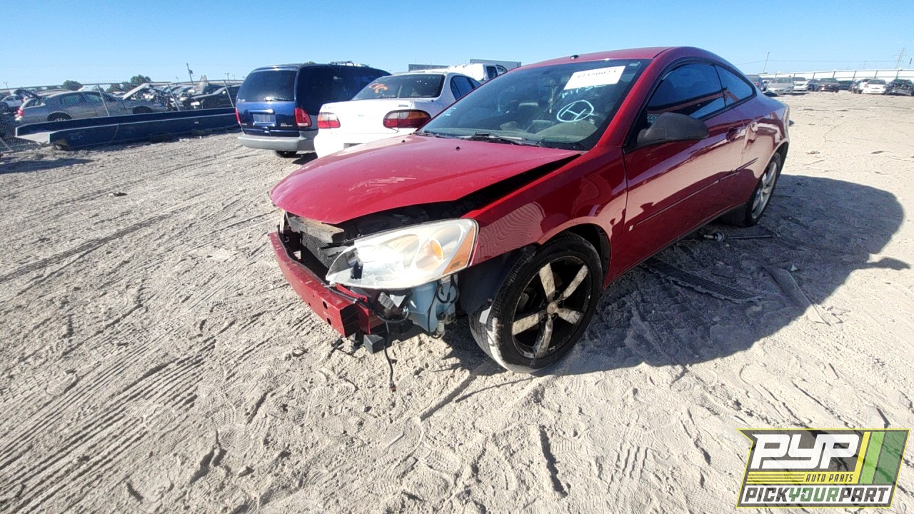 2006 PONTIAC G6 available for parts