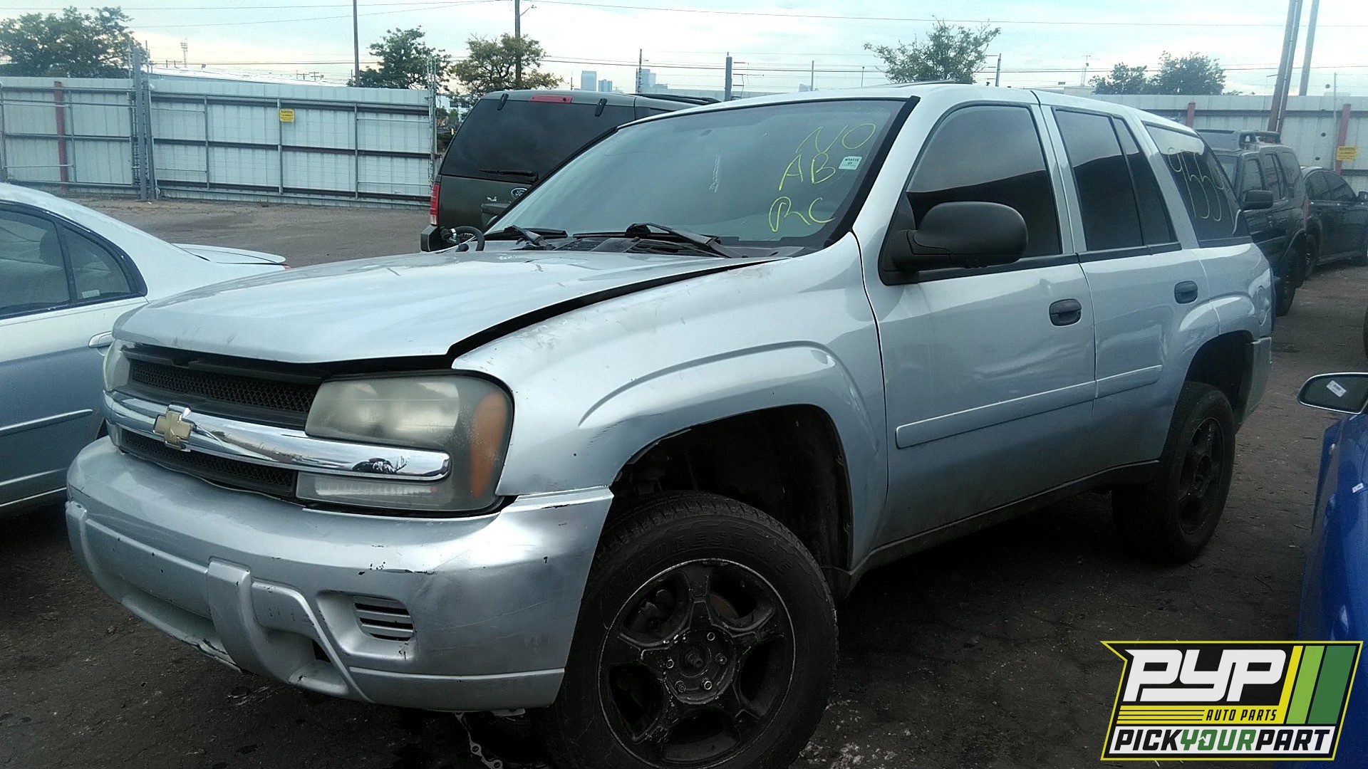 2007 CHEVROLET TRAILBLAZER partes disponibles