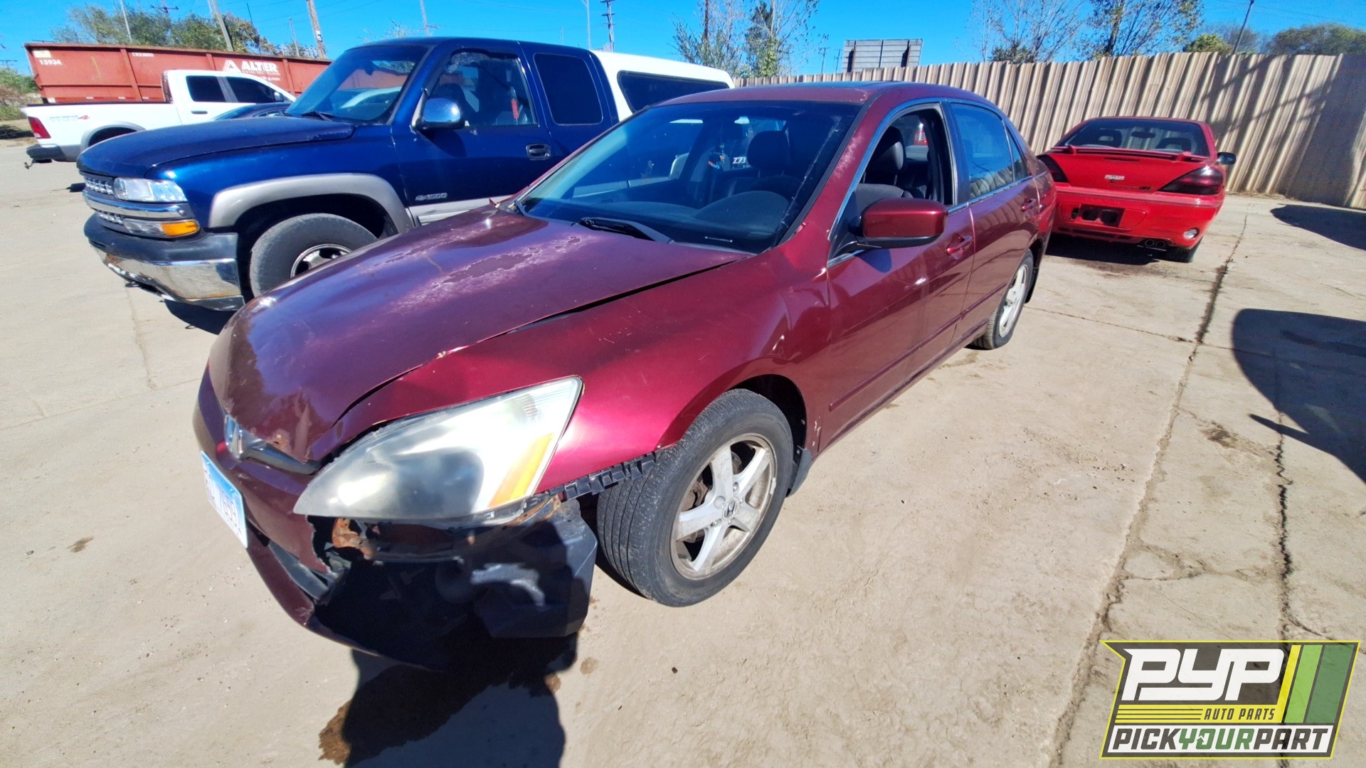 2003 HONDA ACCORD available for parts