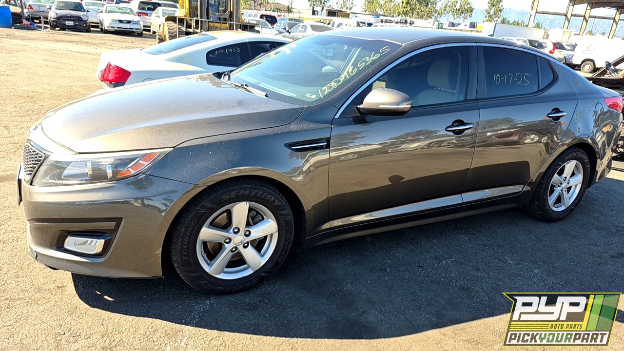 2014 KIA OPTIMA available for parts
