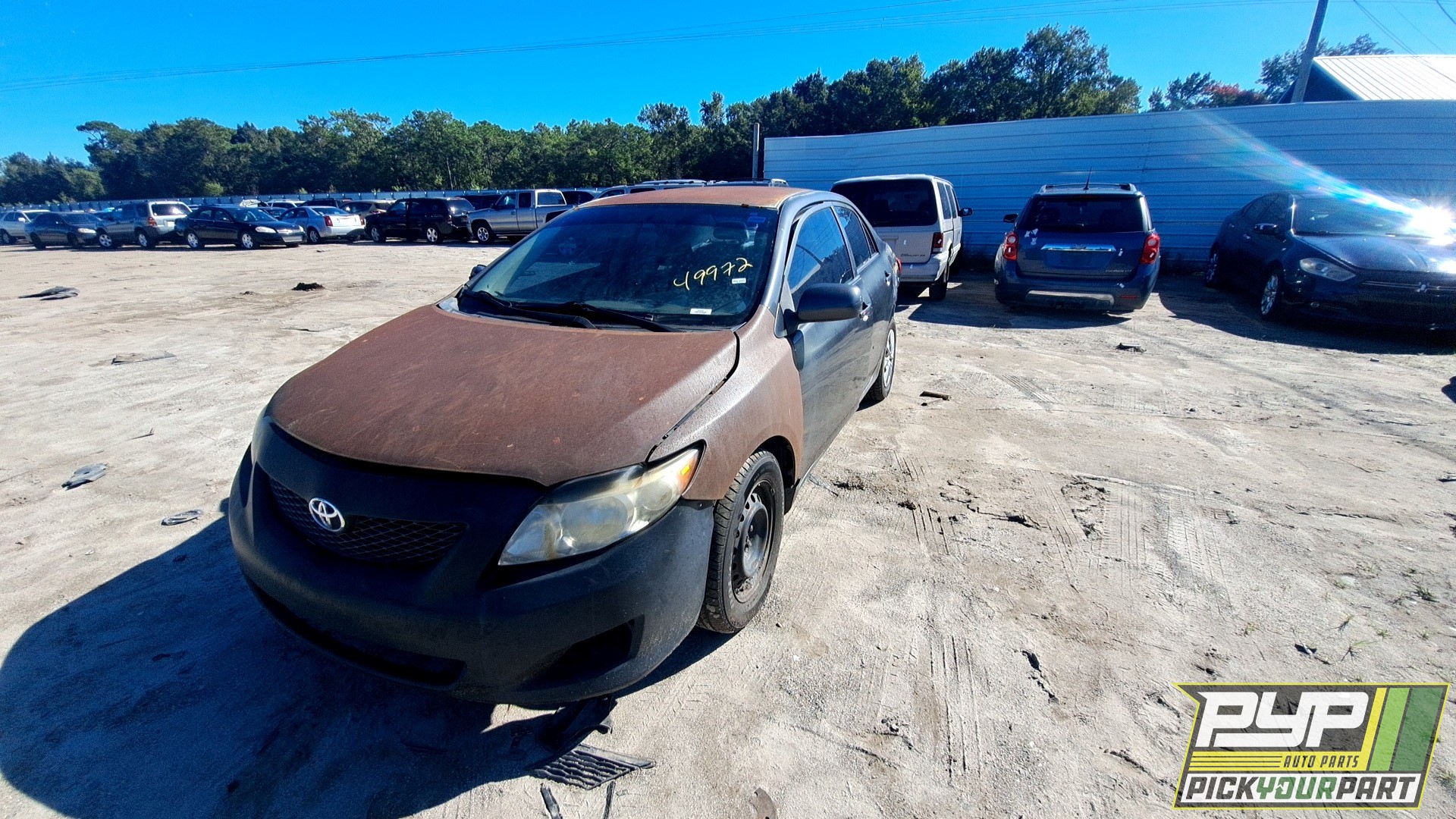2010 TOYOTA COROLLA partes disponibles