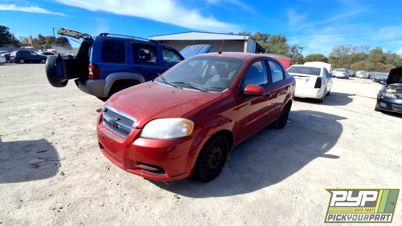 2011 CHEVROLET AVEO partes disponibles
