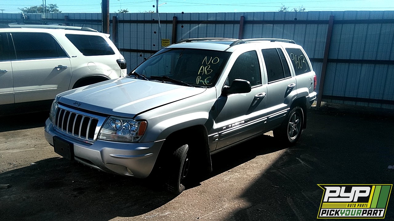 2004 JEEP GRAND CHEROKEE partes disponibles