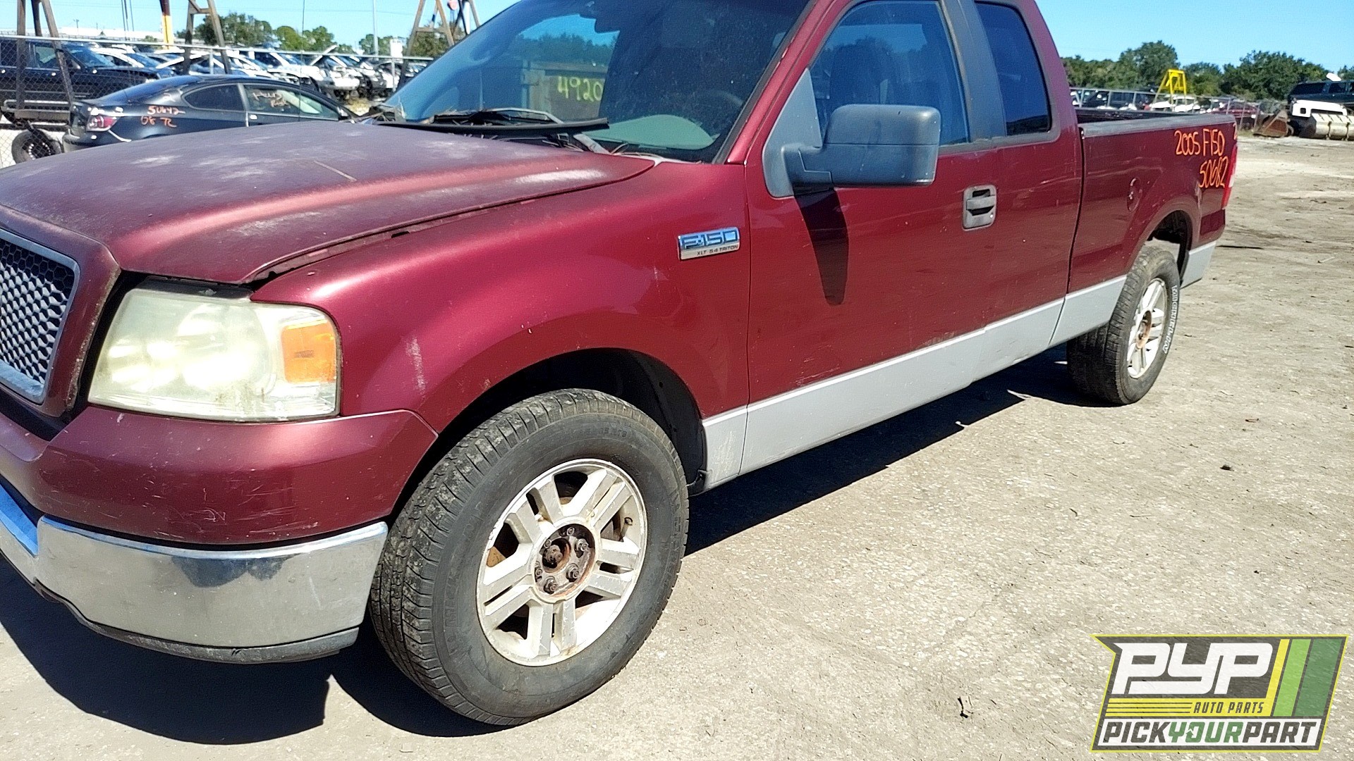 2005 FORD F-150 partes disponibles