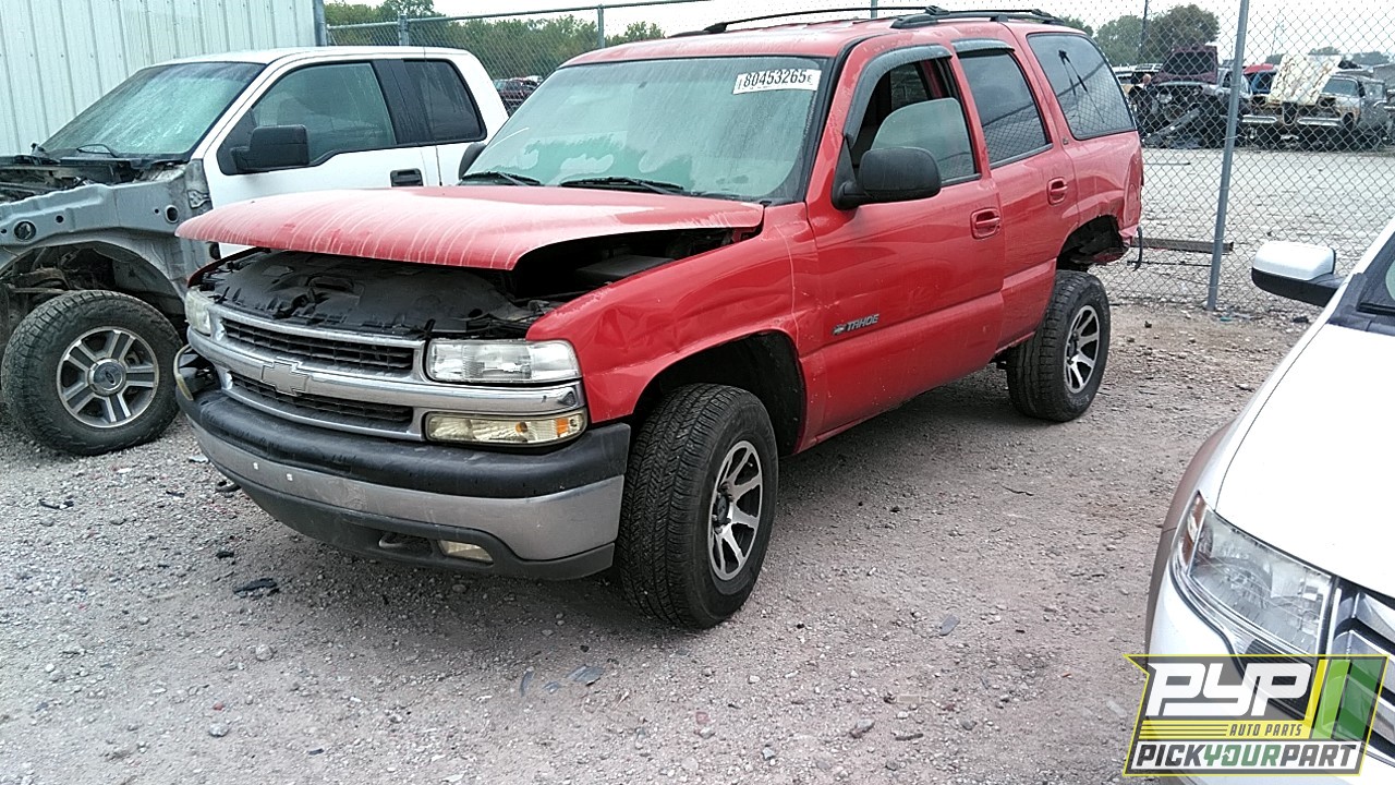 2001 CHEVROLET TAHOE partes disponibles