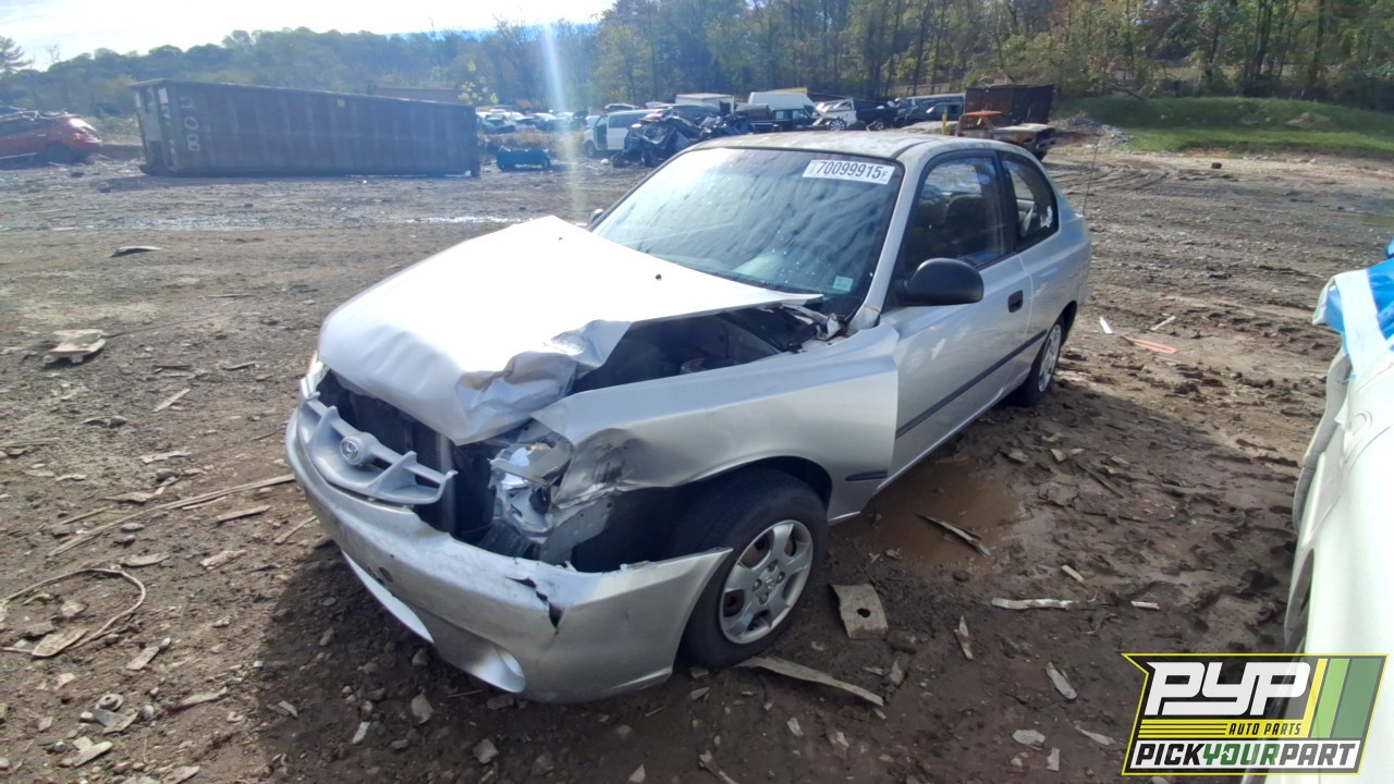 2002 HYUNDAI ACCENT available for parts