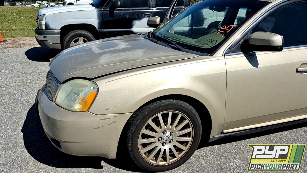 2006 MERCURY MONTEGO partes disponibles