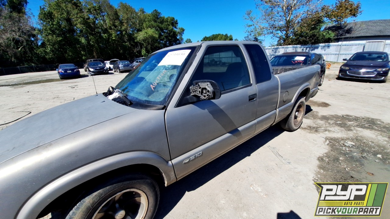 2001 CHEVROLET S10 partes disponibles