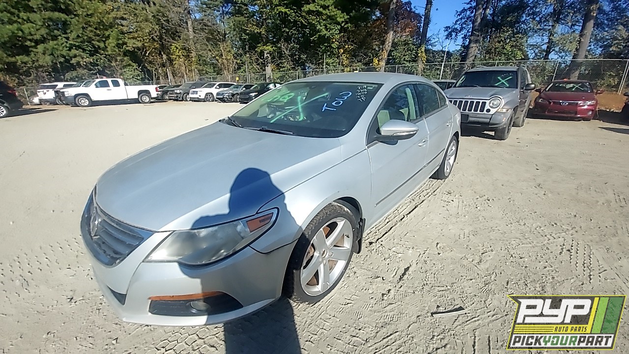 2012 VOLKSWAGEN CC partes disponibles