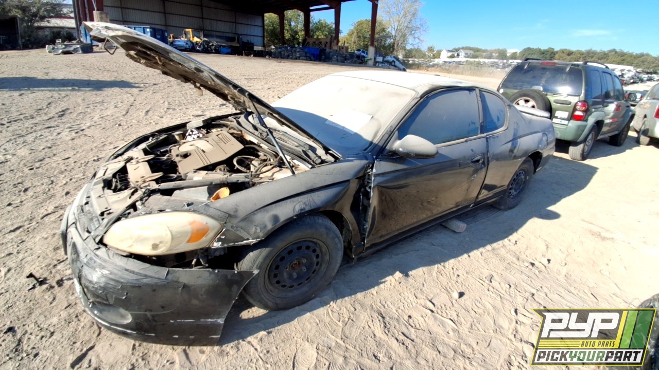 2006 CHEVROLET MONTE CARLO available for parts