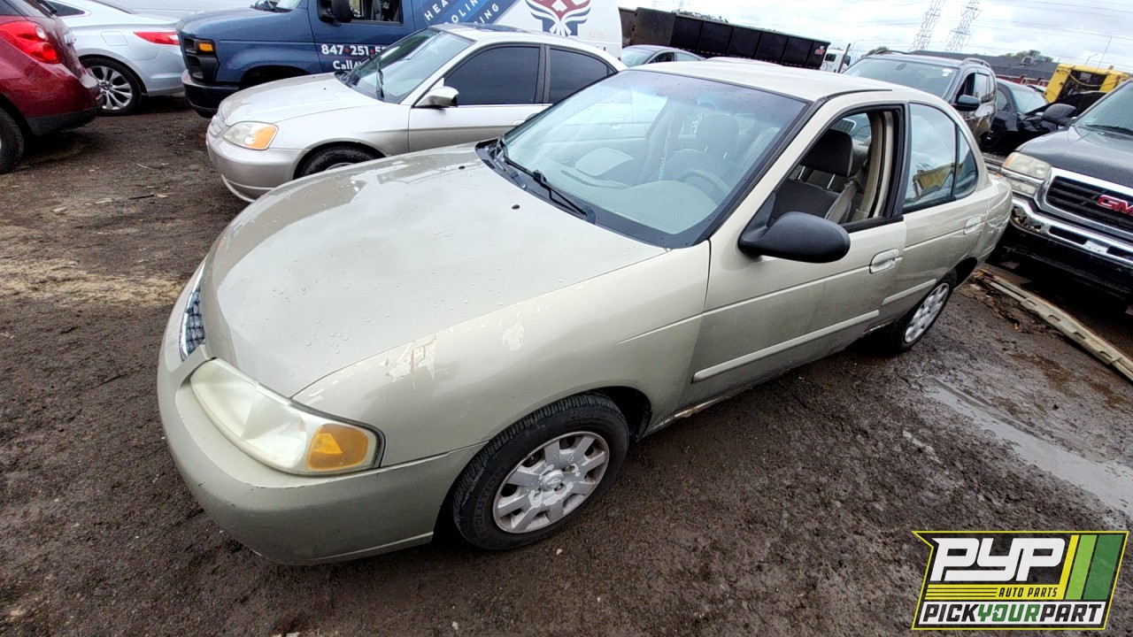 2001 NISSAN SENTRA partes disponibles
