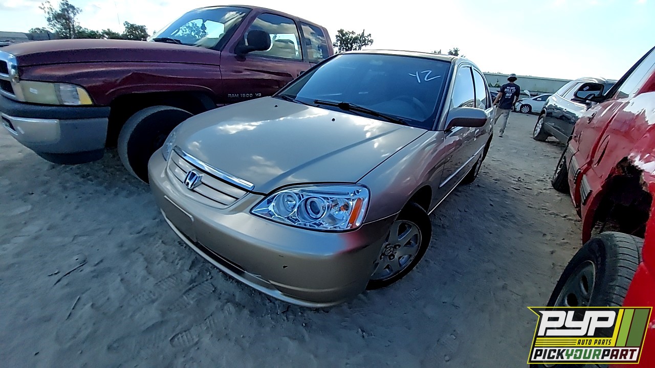 2002 HONDA CIVIC partes disponibles