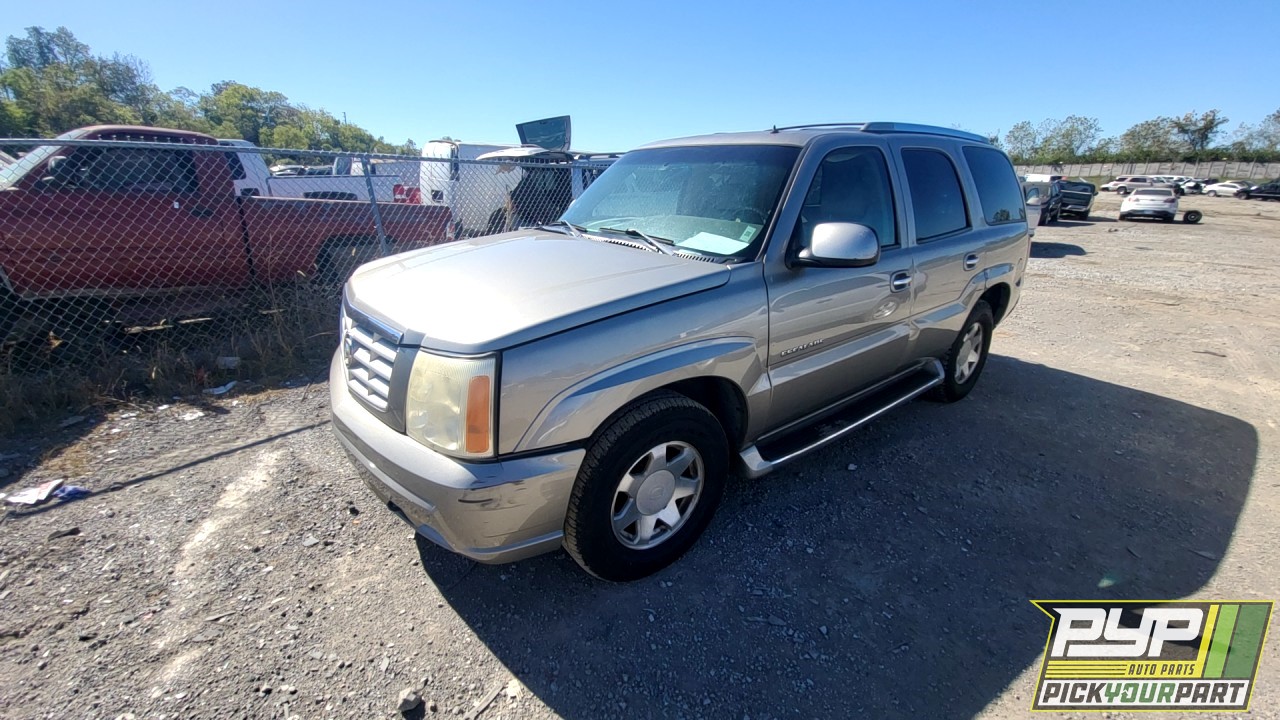 2002 CADILLAC ESCALADE partes disponibles