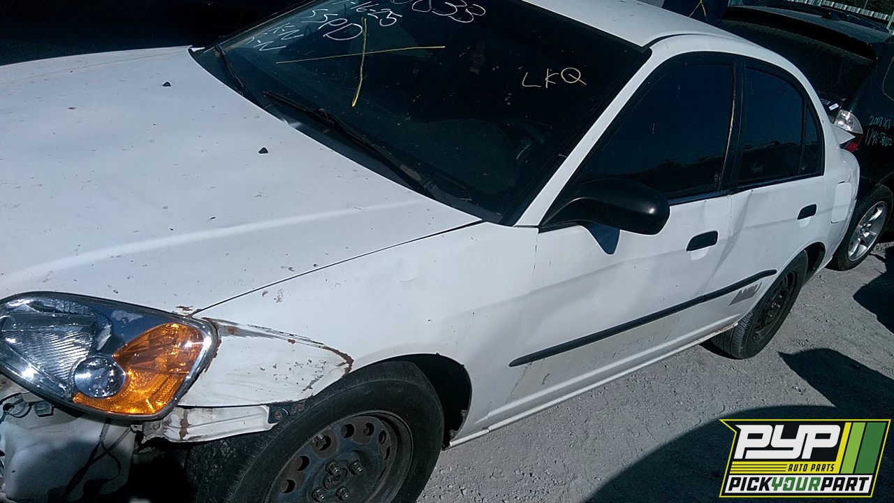 2001 HONDA CIVIC available for parts