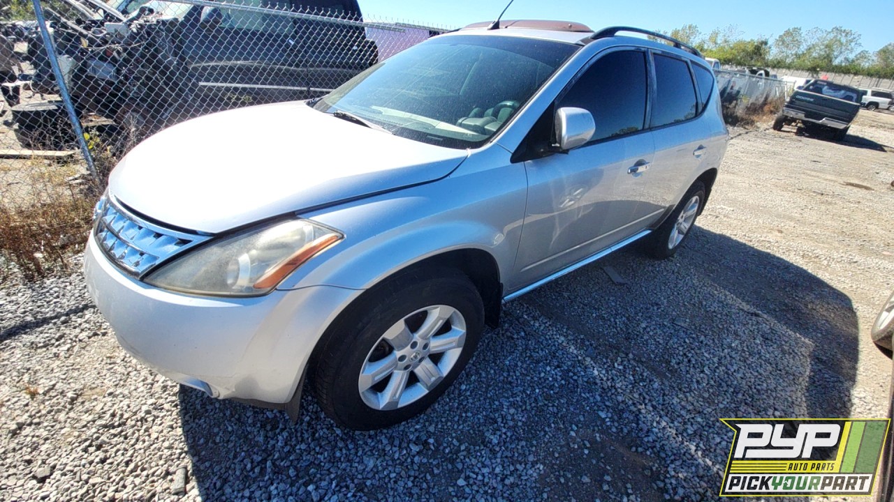 2006 NISSAN MURANO partes disponibles