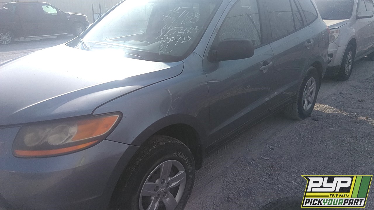 2009 HYUNDAI SANTA FE partes disponibles