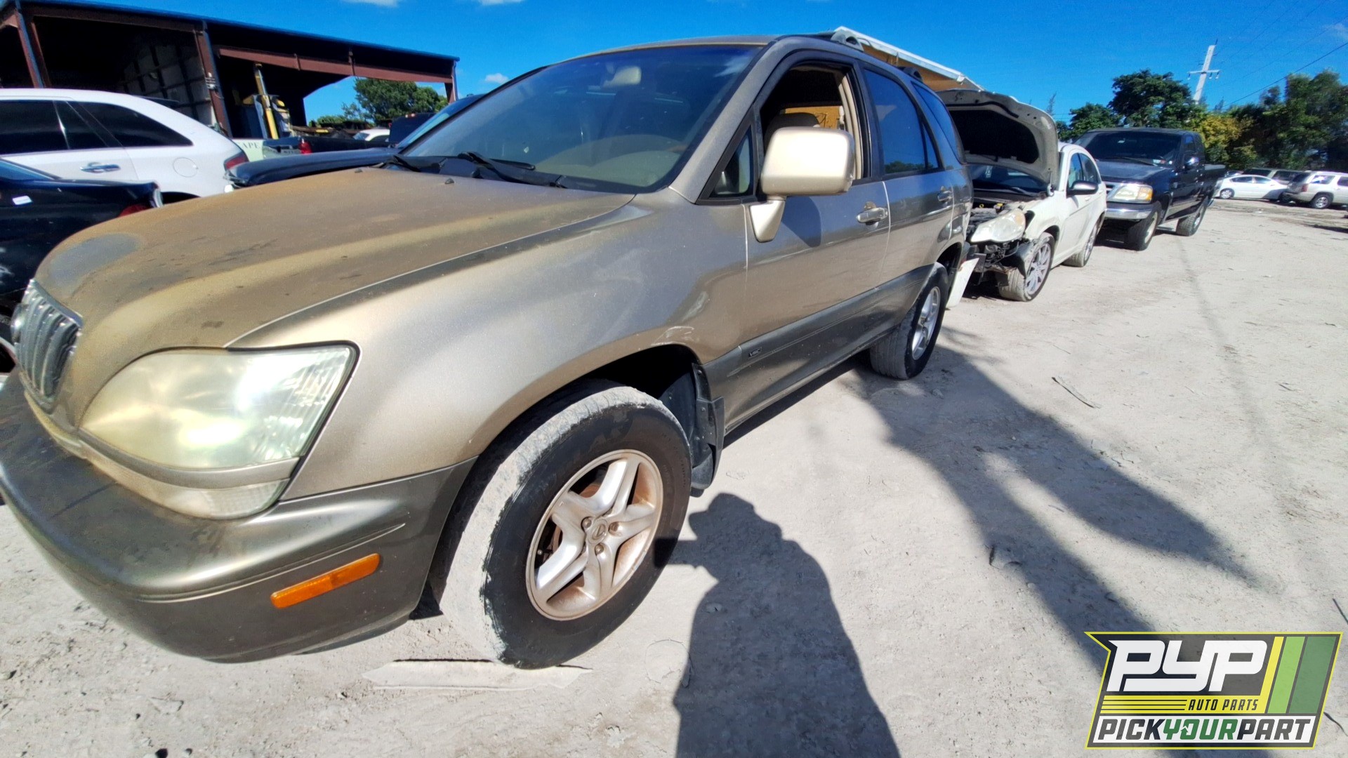 2002 LEXUS RX300 partes disponibles