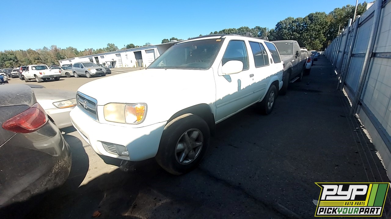 2001 NISSAN PATHFINDER partes disponibles