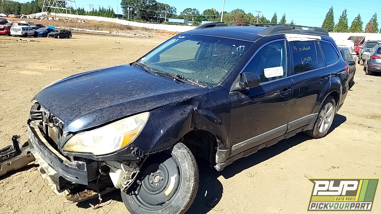 2014 SUBARU OUTBACK partes disponibles