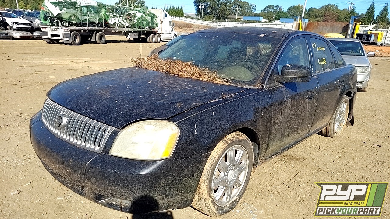 2007 MERCURY MONTEGO partes disponibles