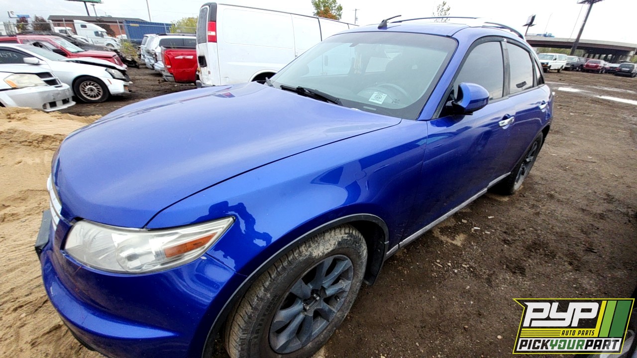 2006 INFINITI FX35 partes disponibles
