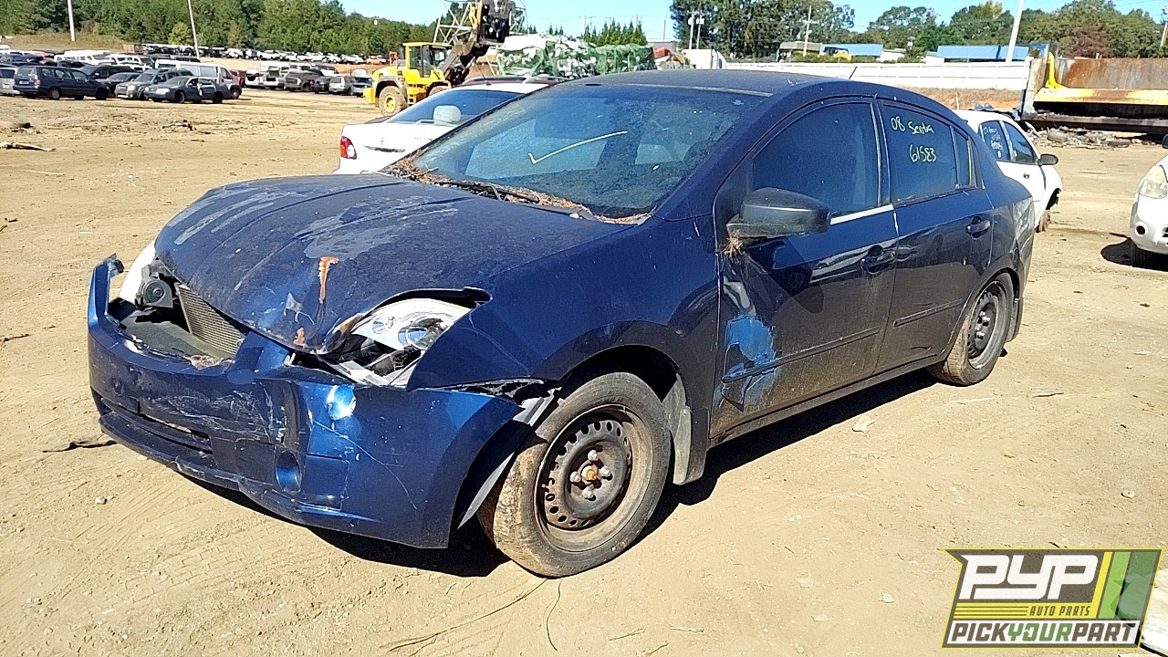 2008 NISSAN SENTRA partes disponibles