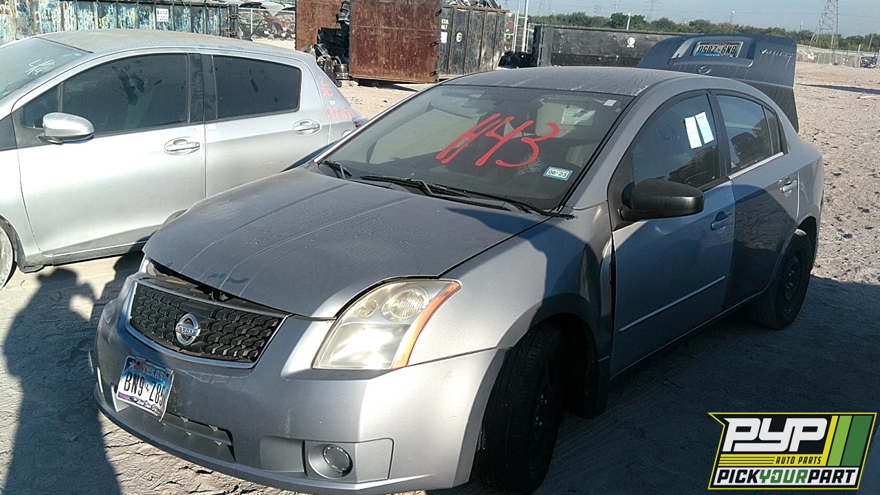 2008 NISSAN SENTRA partes disponibles