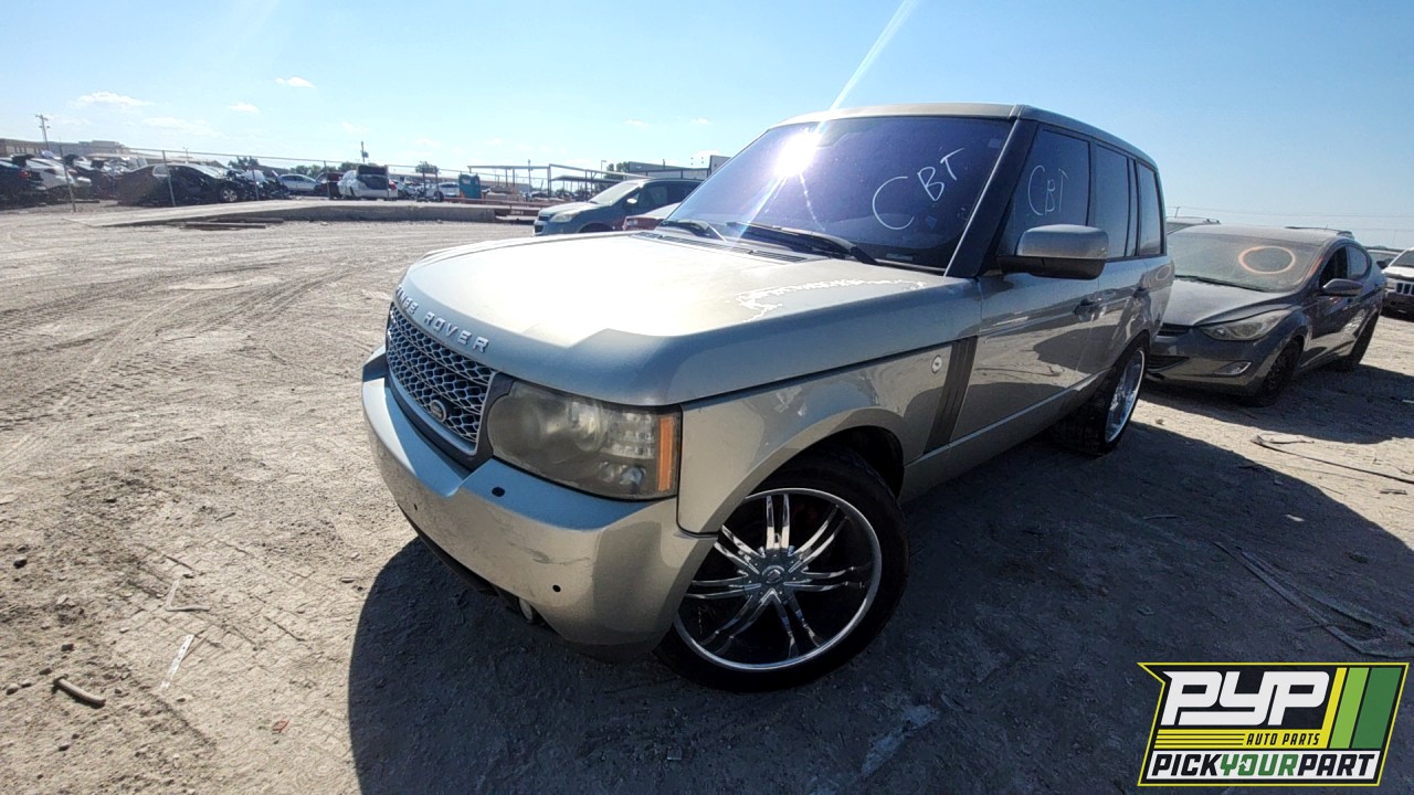 2010 LAND ROVER RANGE ROVER partes disponibles