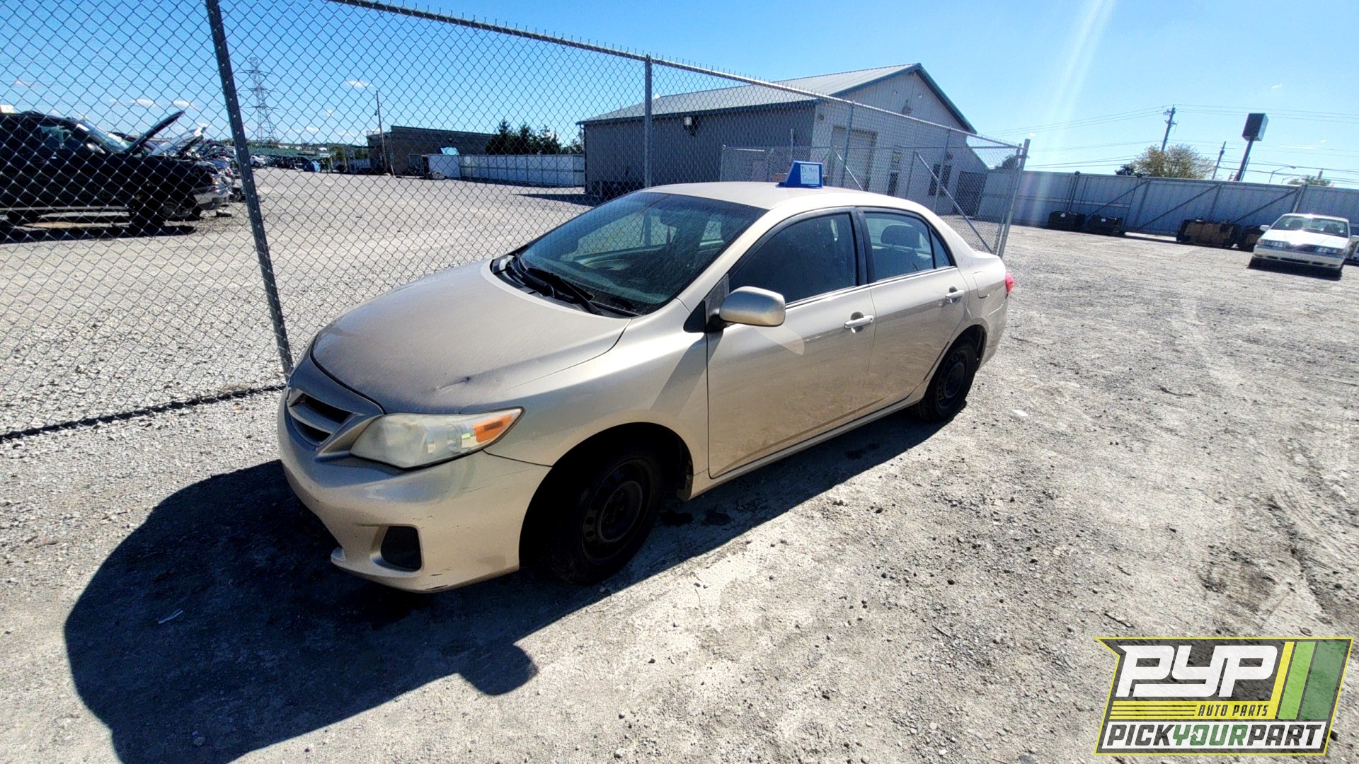 2011 TOYOTA COROLLA partes disponibles