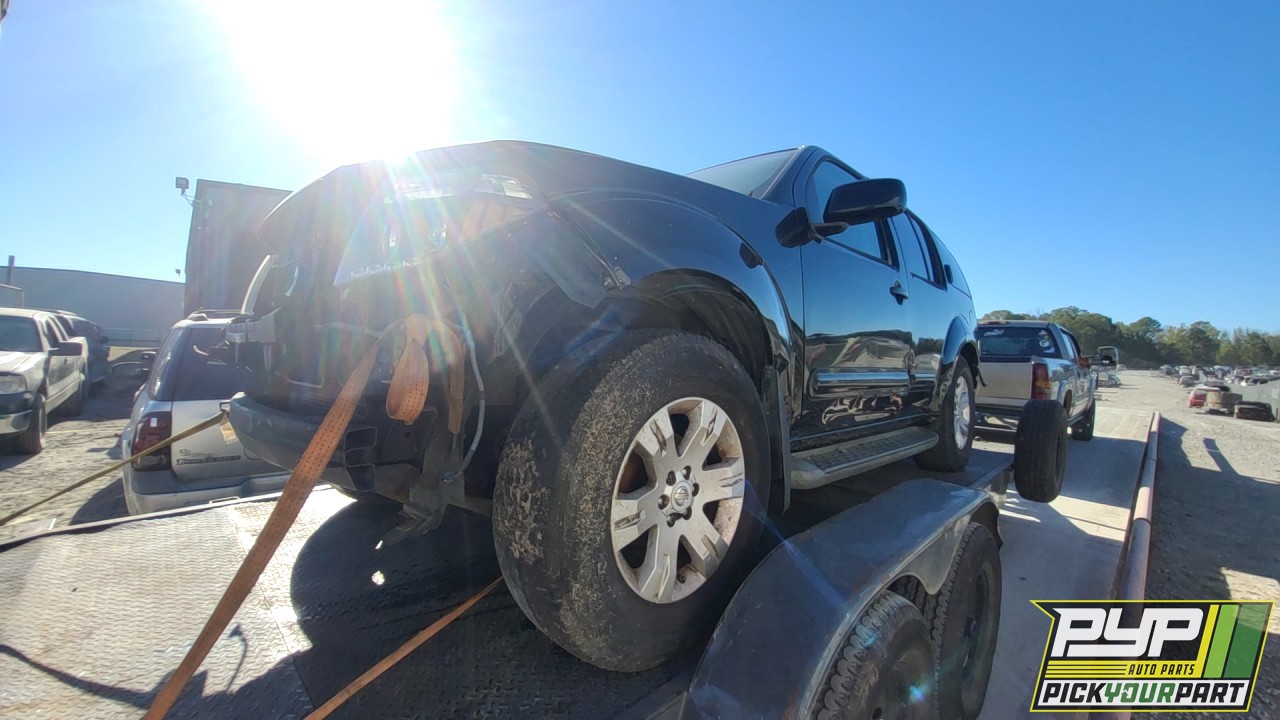 2005 NISSAN PATHFINDER partes disponibles
