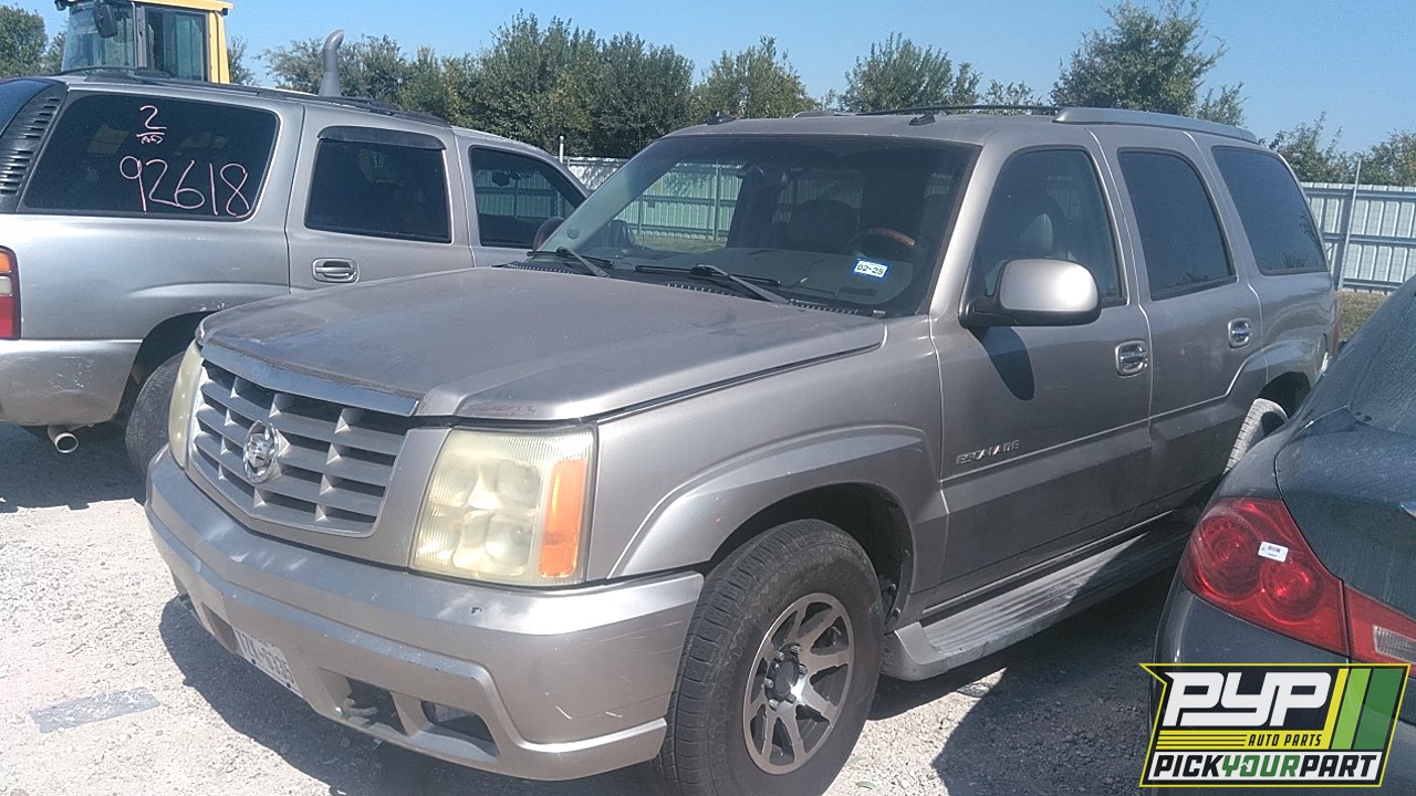 2003 CADILLAC ESCALADE partes disponibles