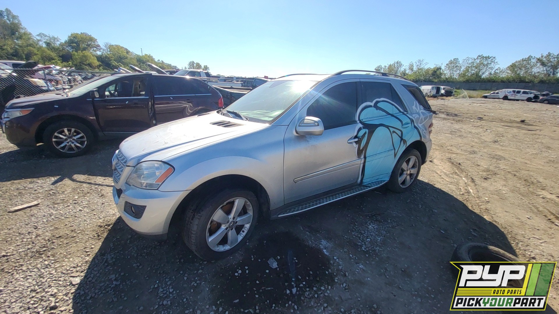 2009 MERCEDES-BENZ ML350 partes disponibles