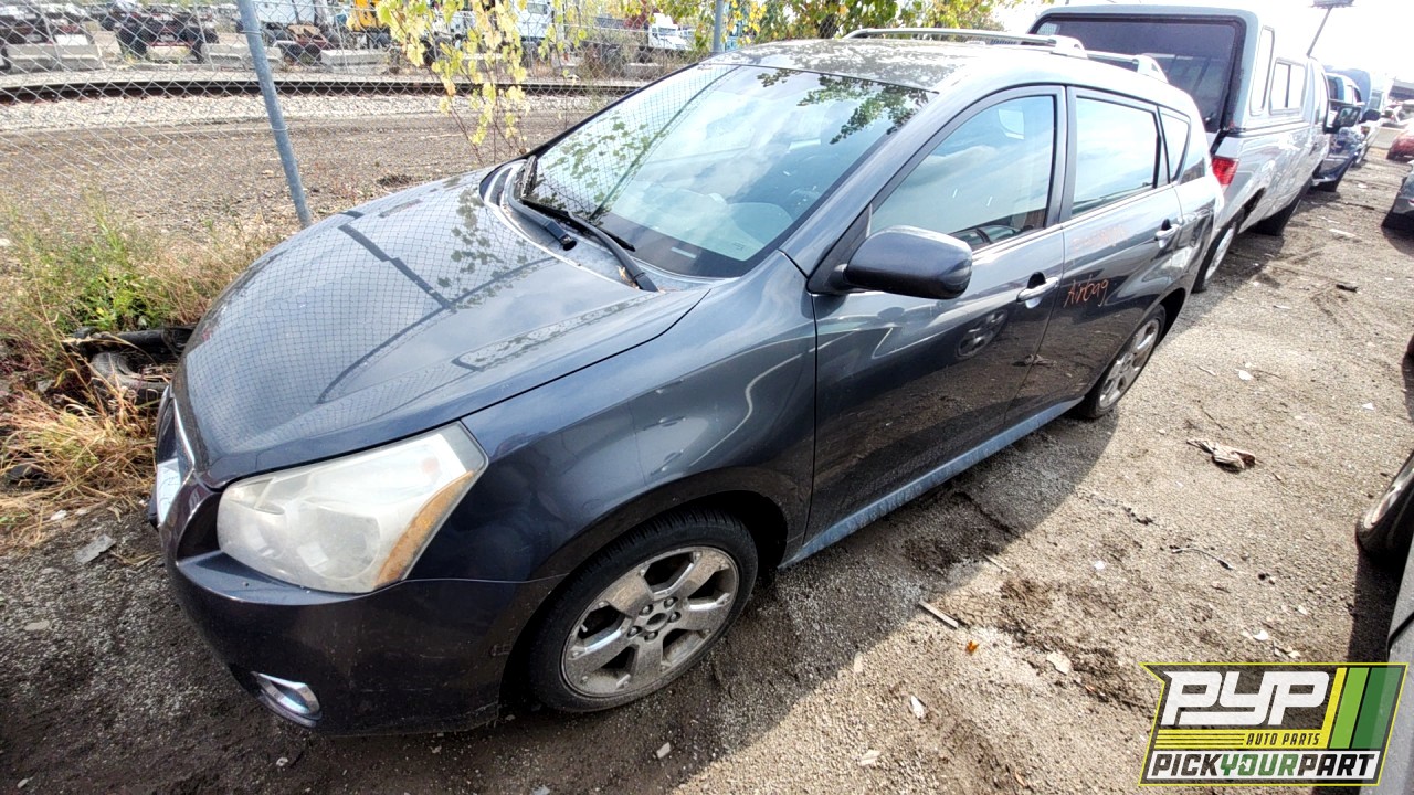 2009 PONTIAC VIBE partes disponibles